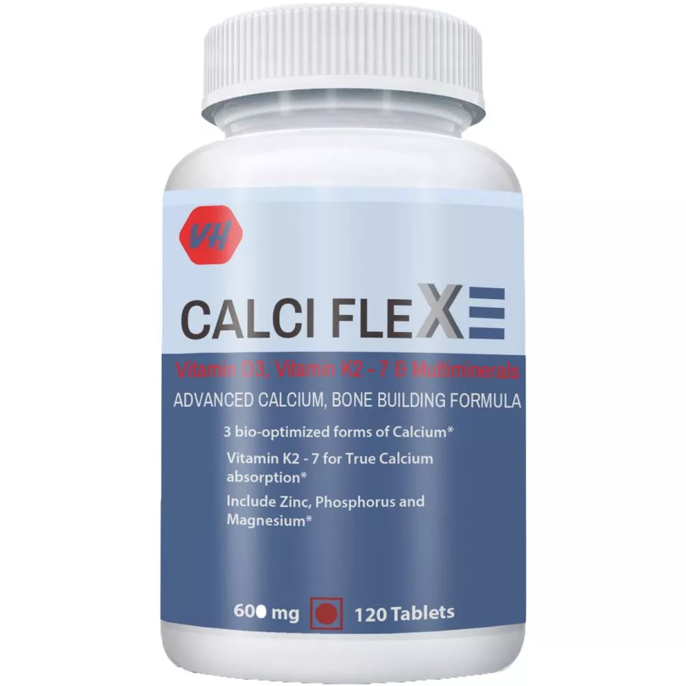 Vitaminhaat Calciflex Calcium Tablets - 120 tabs Trending Now!