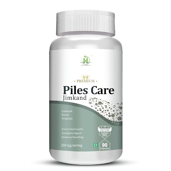 Healthy Nutrition Piles Care Fast Relief Capsules - 90 Trending Now!