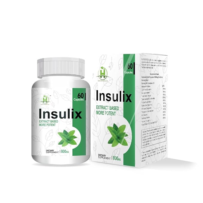 Healthy Nutrition Insulix - 60 Capsules Limited Stock